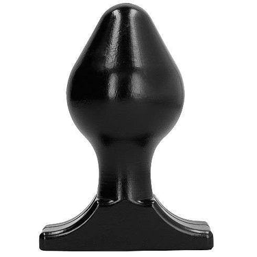 Buttplug All Black Morbido e Flessibile, Vari Taglie, Sicuro e Sommergibile
